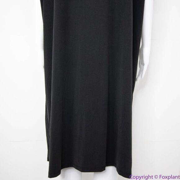 NEW Eloquii black Surplice dolman sleeve Wedge‎ wrap Dress, size 22/24 - Picture 7 of 15